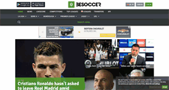 Desktop Screenshot of besoccer.com